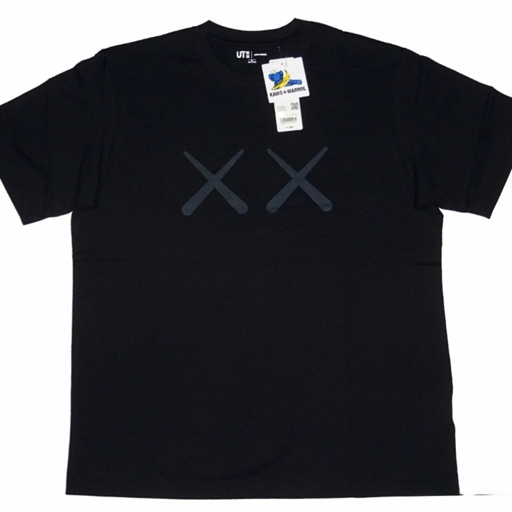 Uniqlo x KAWS Black Short Sleeve Tee